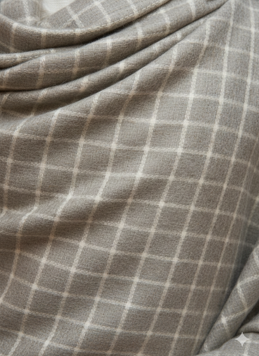 Men's Grey Check Lohi