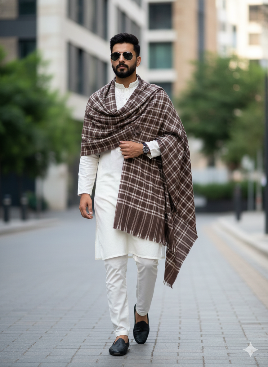 Men's Coffee Check Lohi